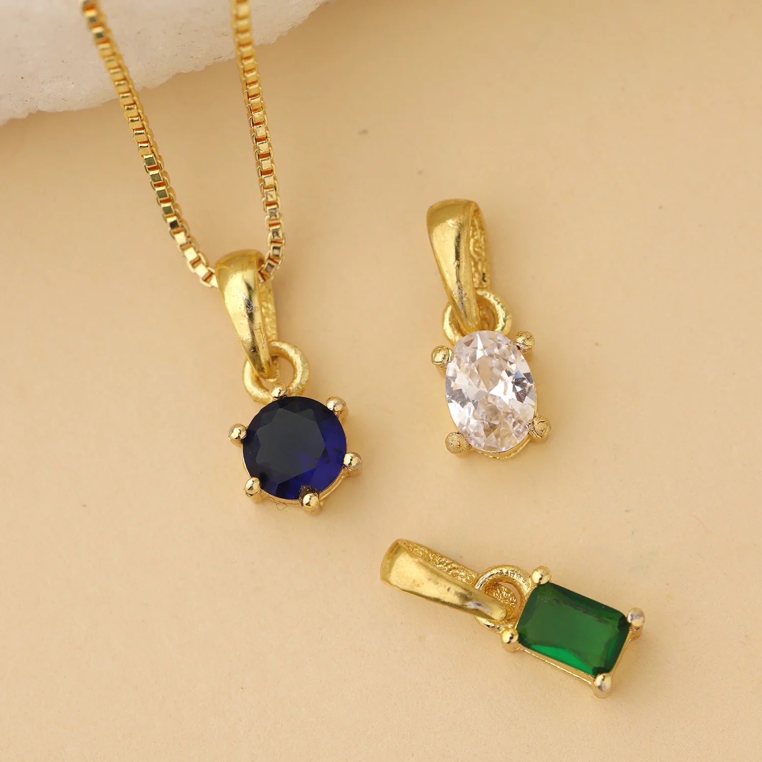 Golden Gem Switch Pendant